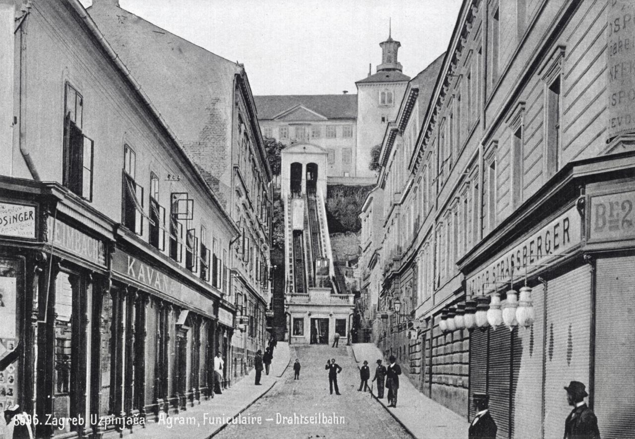 Bregovita ulica (današnja Tomićeva) oko 1900. godine